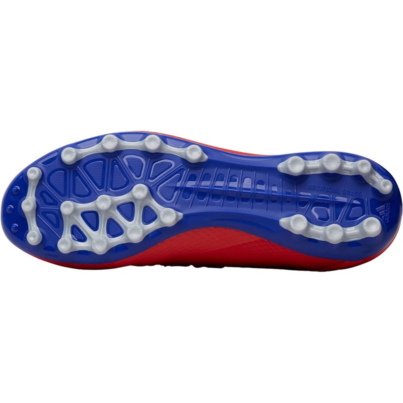 Buy adidas Junior X 18.3 AG Artificial Grass Football Boots Active Red