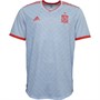 adidas Mens FEF Spain World Cup 2018 Players Edition Climachill Away Shirt Halo Blue/Bright Red