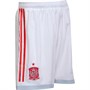 adidas Mens FEF Spain Authentic Pro Away Shorts White/Bright Red/Halo Blue