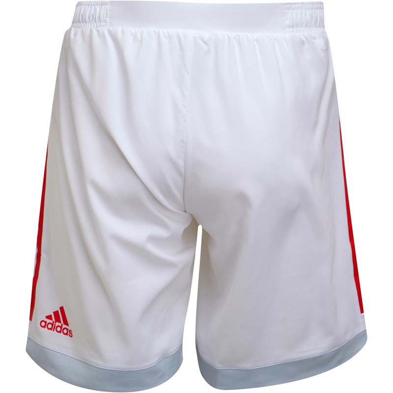 adidas Mens FEF Spain Authentic Pro Away Shorts White/Bright Red/Halo Blue