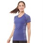 adidas Damskie Primeknit Seamless Running Top T-Shirt Indygo
