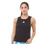 adidas Damer Escouade Climalite Tennis Ærmeløs Top Sort