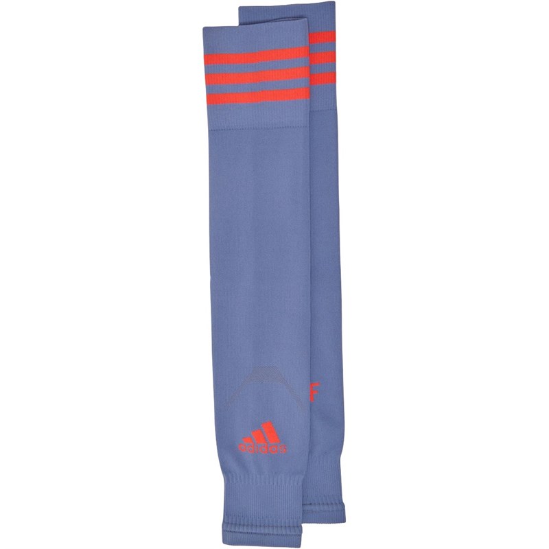 adidas Mens FEF Spain World Cup 2018 Players Edition TechFit Away Socks Raw Steel/Bright Red