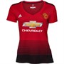 adidas Damer MUFC Manchester United Home Fodboldtrøje Rød