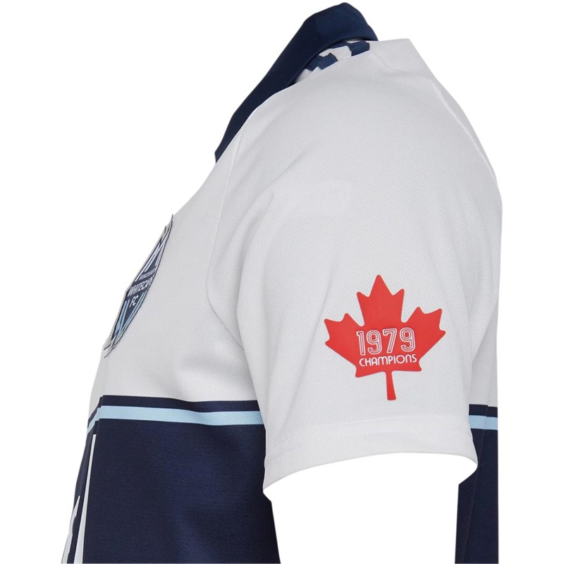 Buy adidas Mens VWFC Vancouver Whitecaps Jersey White/Deep Sea