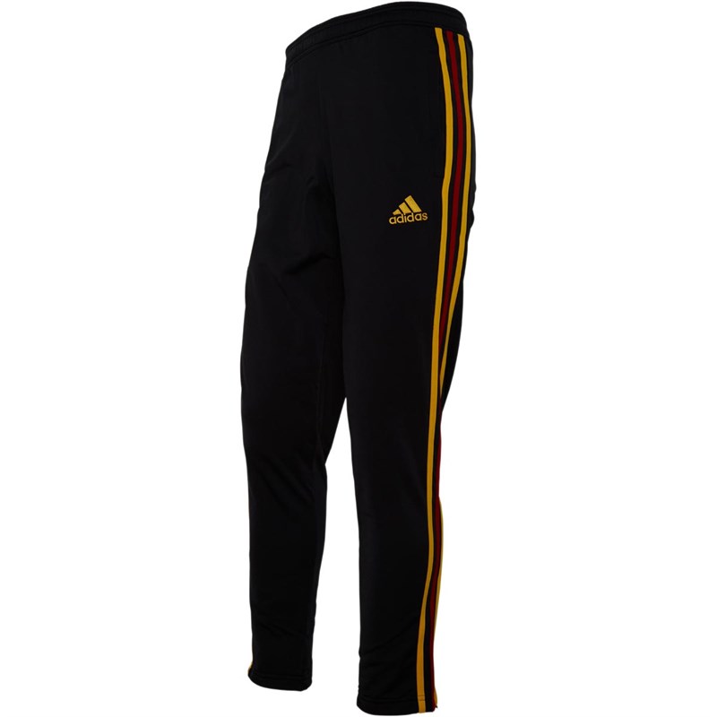 Buy adidas Mens Belgium Training Pants Black/Bold Gold