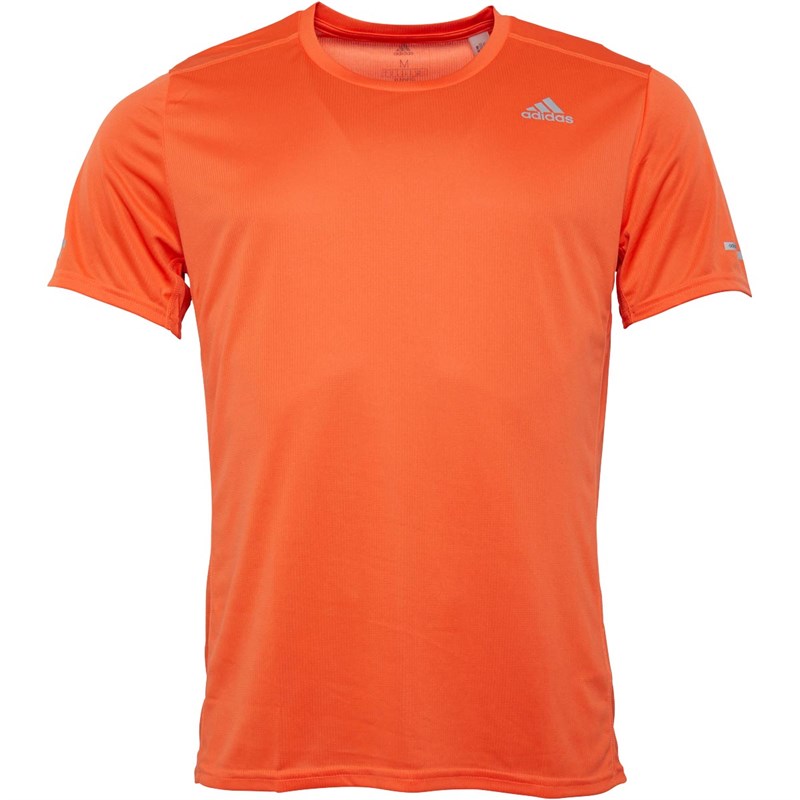 Buy adidas Mens Run It Running Top True Orange