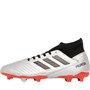 adidas Herren Predator 19.3 FG Firm Ground Sneakers Metallic Silber