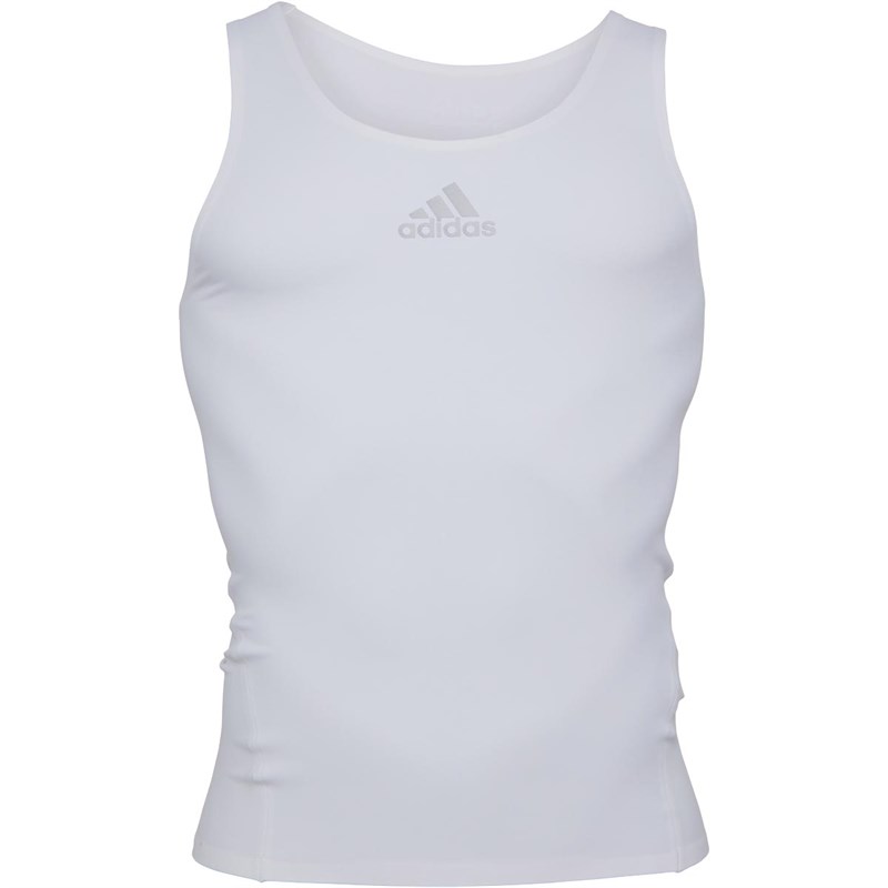 Adidas Heren Alphaskin 360 Tech Fit T Shirt Wit