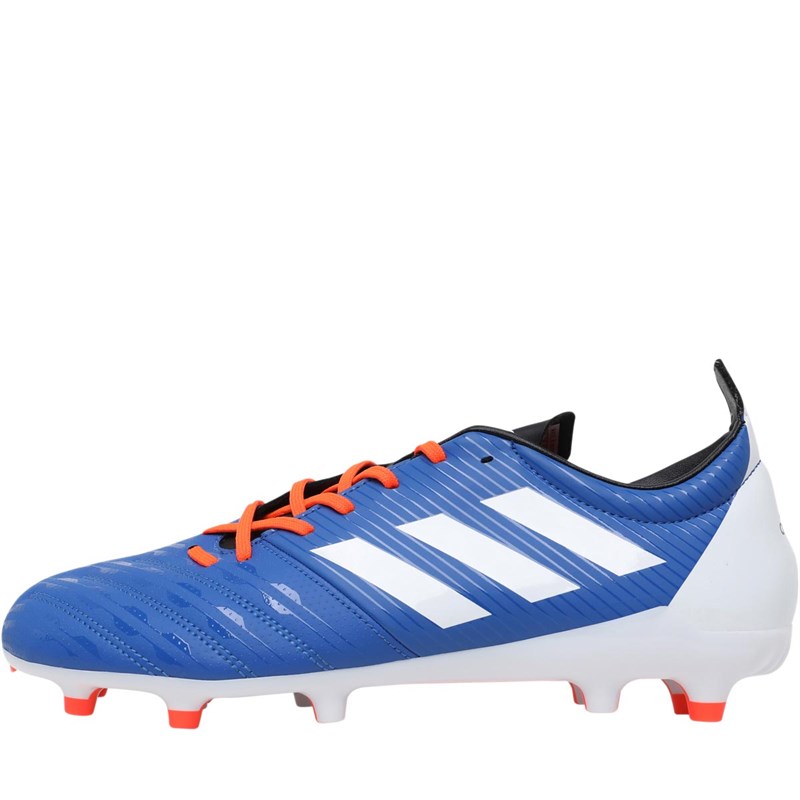 Buy adidas Mens Malice FG Firm Ground Rugby Boots Blue/Footwear White ...