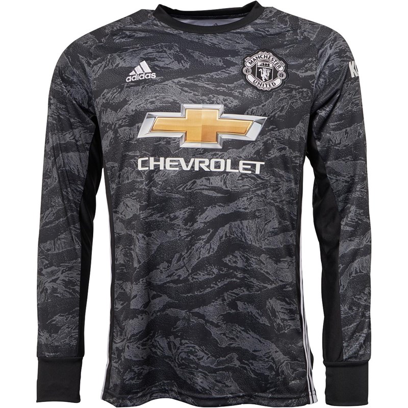 Buy adidas Mens MUFC Manchester United Away Goalkeeper Jersey Black