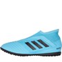 adidas Junior Predator 19.3 Laceless Tf Astro Football Boots Bright Cyan/Core Black/Solar Yellow