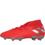 adidas Junior Nemeziz 19.3 FG Firm Ground Football Boots Active Red/Silver Metallic/Solar Red