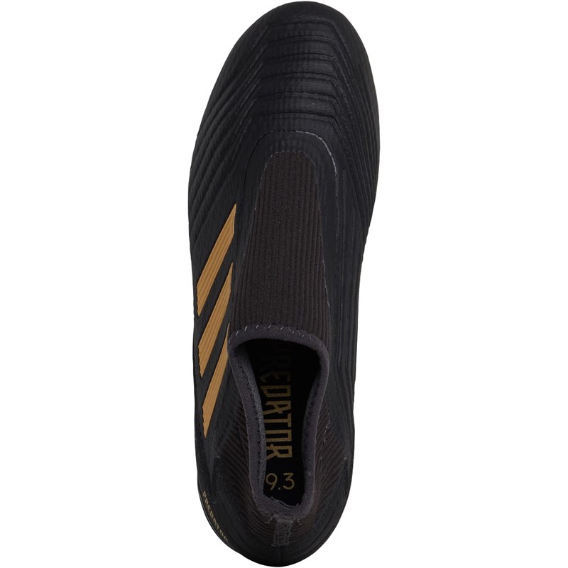 predator 19.3 firm ground boots black and gold