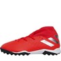 adidas Mens Nemeziz 19.3 TF Astro Football Boots Active Red/Silver Metallic/Solid Red