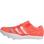 adidas Adizero Long Jump Track Shoes Signal Coral/Silver Metallic/Footwear White
