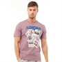 adidas Mens Doodle Photos T-Shirt Legend Purple