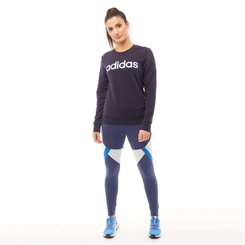 adidas essentials linear sweatshirt