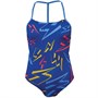 adidas Damer Pro Collab 1 Piece Badedragt Blå
