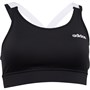adidas Womens Colour Block ClimaCool Sports Bra Top Black/White/Black