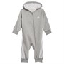 adidas Infant Future Icons Onesie Medium Grey Heather/White