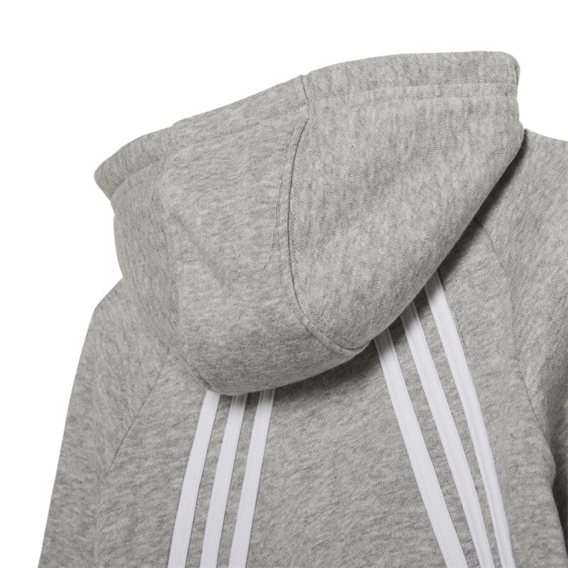 adidas Infant Future Icons Onesie Medium Grey Heather/White
