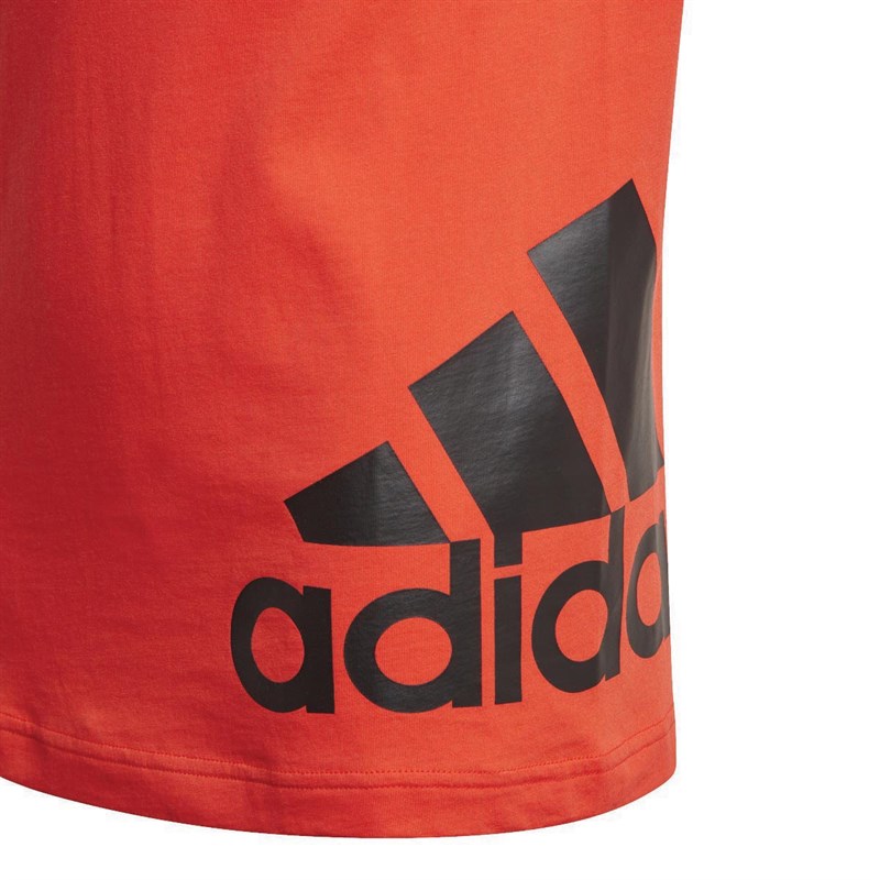 adidas Kinder Must Haves Badge Of Sport T-Shirts Rot