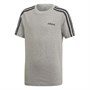 adidas Kinder Essentials 3-Stripes T-Shirts Grau