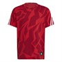adidas Junior Future Icons 3-Stripes T-Shirt Vivid Red/Team Victory Red/White