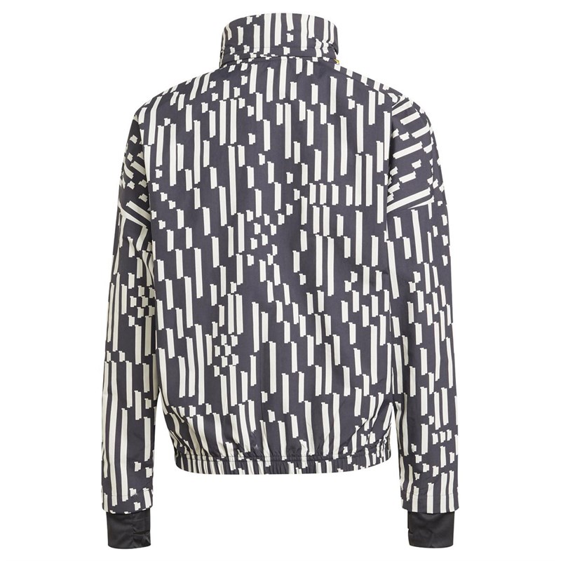 adidas Childrens Lego Vidiyo Windbreaker Metallic Grey/Black/Yellow