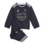 adidas Infant Mo Salah Tracksuit Legend Ink/Gold Metallic/White
