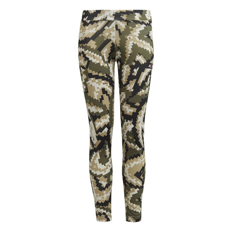 adidas Dziecięce Childrens Lego Baumhaus Aeroready Graphic Legginsy Wielobarwny