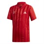 adidas Dziecięce Freelift Aeroready Tennis Koszulki Wyczynowe z Krótkim Rękawem Czerwony