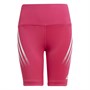 adidas Junior Believe This Aeroready Primegreen Shorts Leggings Team Real Magenta/White