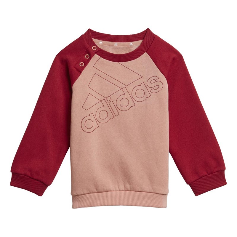 adidas Børn Infant Essentials Logo Sæt Rød
