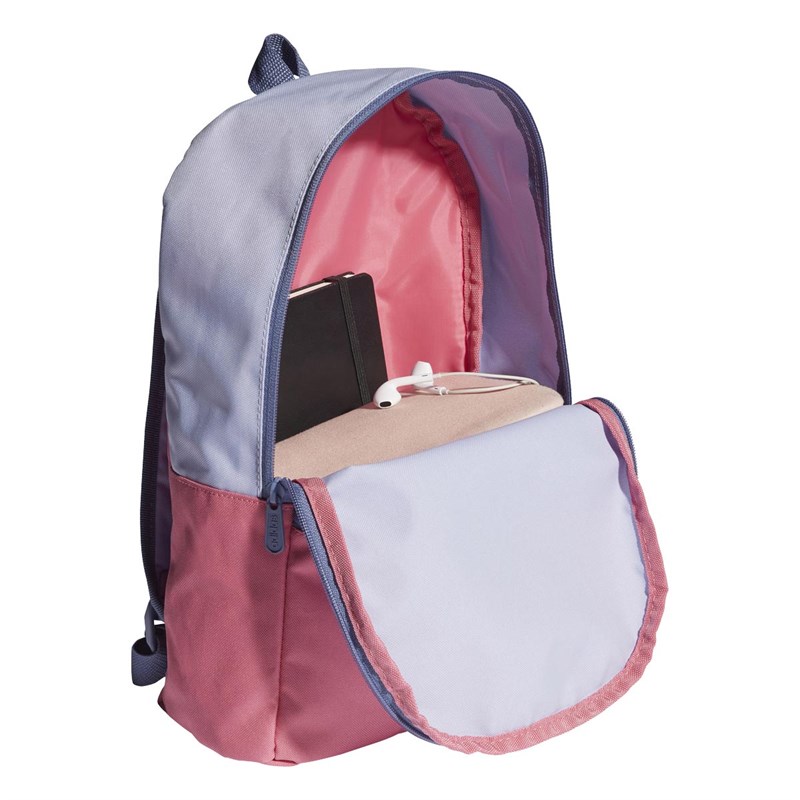 adidas Childrens Classic Backpack Violet Tone/Rose Tone/White
