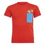 adidas T-Shirts Childrens Classic Lego Enfants Rouge