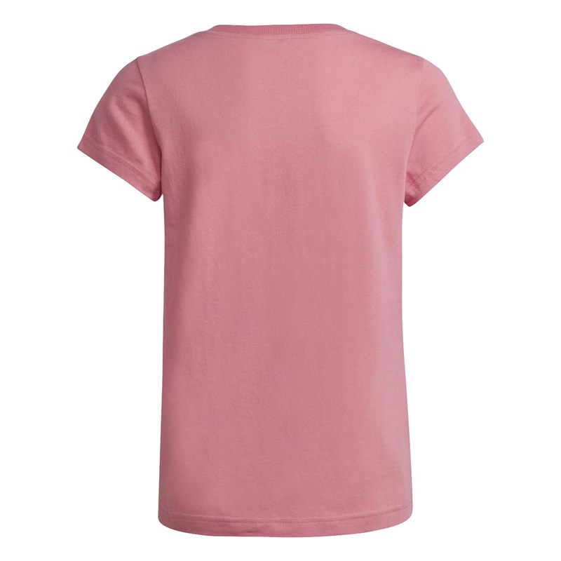 adidas Junior Essentials T-Shirt Rose Tone/Vivid Red