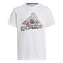 adidas Kinder Lego Graphic T-Shirts Weiß