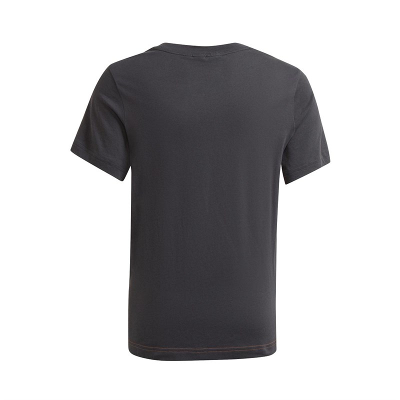 adidas Junior Badge Of Sport T-Shirt Focus Orange/Carbon/White