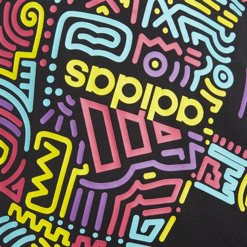 adidas Junior Lego Graphic T-Shirt Black