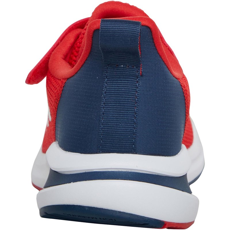 adidas Junior Fortarun Neutral Running Shoes Vivid Red/Footwear White/Crew Navy