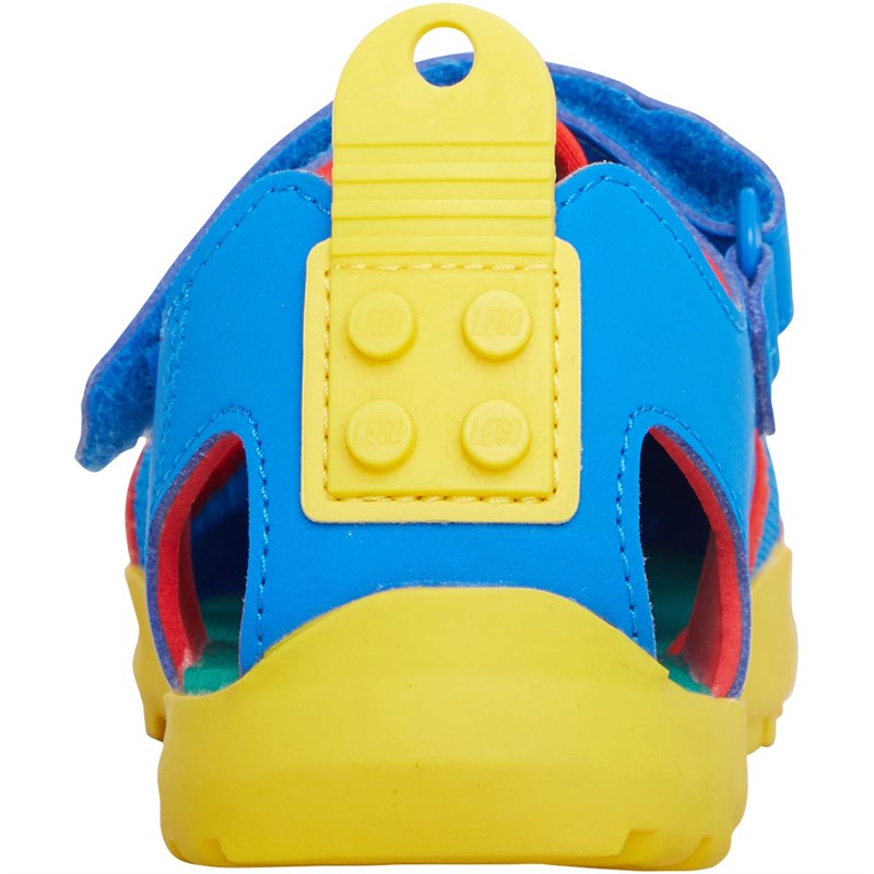 adidas Junior Captain Toey X Lego Sandals Eqt Yellow/Shock Blue/Red