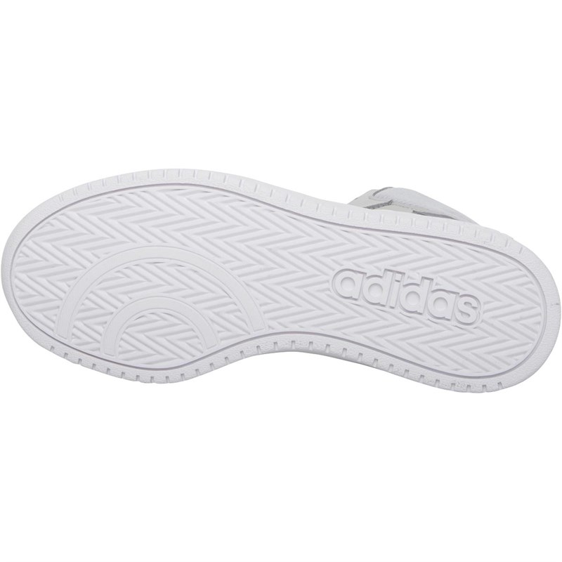 adidas Kinder Hoops 2.0 Mid Sneaker Grau