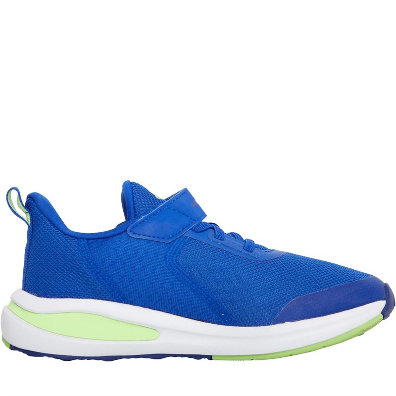 adidas Junior Fortarun Neutral Running Shoes Royal Blue/Footwear White/Signal Green