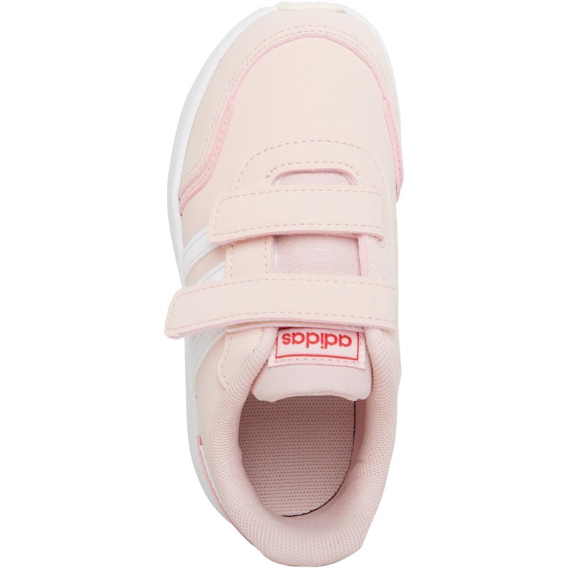 adidas Infant VS Switch 3 Trainers Vapour Pink/Footwear White/Scarlet