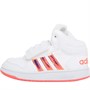 adidas Kinder Hoops 2.0 Mid Sneaker Weiß