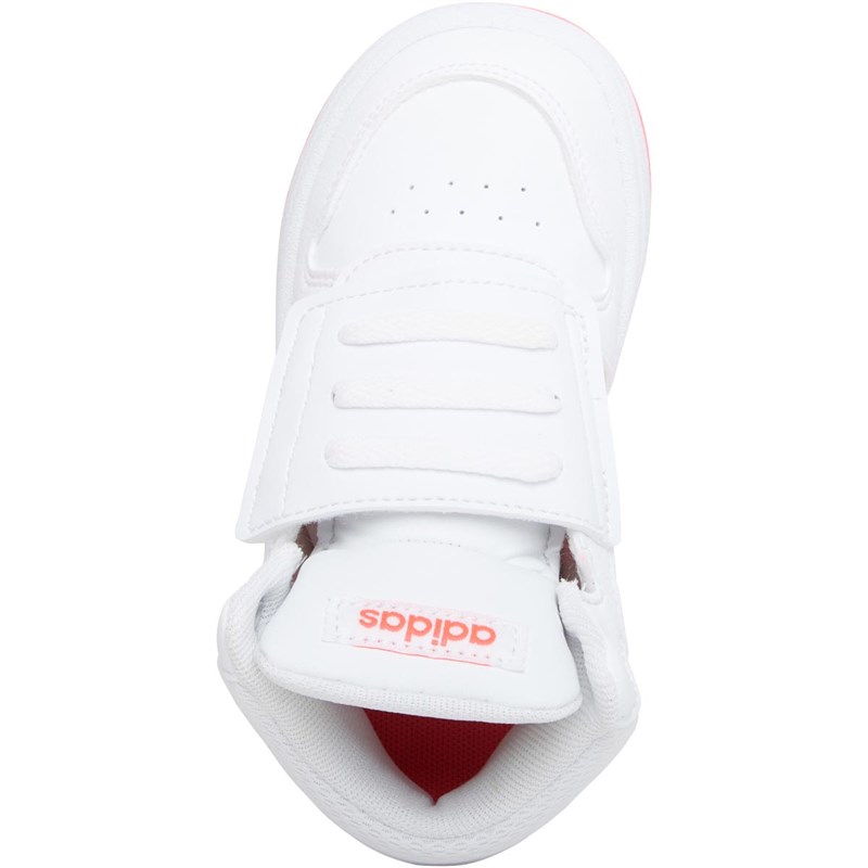 adidas Kinder Hoops 2.0 Mid Sneaker Weiß