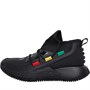 adidas Junior Lego Sport Mid Primegreen Running Shoes Core Black/Shock Blue/Eqt Yellow