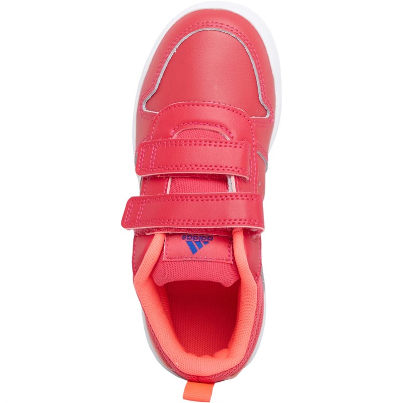 adidas Junior Tensaur Neutral Running Shoes Power Pink/Footwear White/Signal Pink
